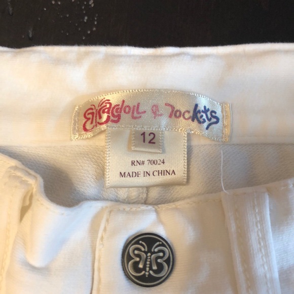 Girls Ragdoll and Rockets Crop Pants - Picture 2 of 4